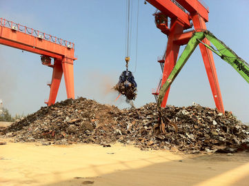 La Chine 35 tonnes de + grue électrique résistante de seau de grippage 35 tonnes et de 16 tonnes/10 tonnes et de portique de mandrin magnétique la cour de chute fournisseur
